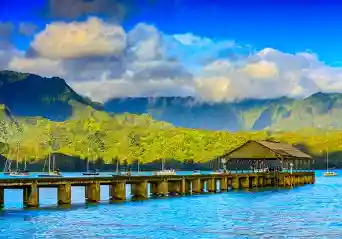 Hanalei Bay on Kauai