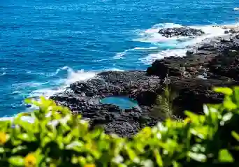 Turtle Cove (Right side of Queen's Bath)