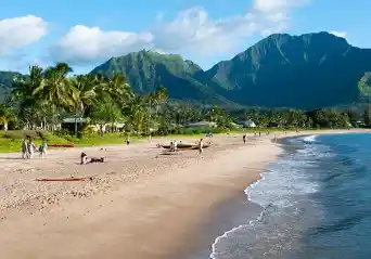 Hanalei Bay on Kauai